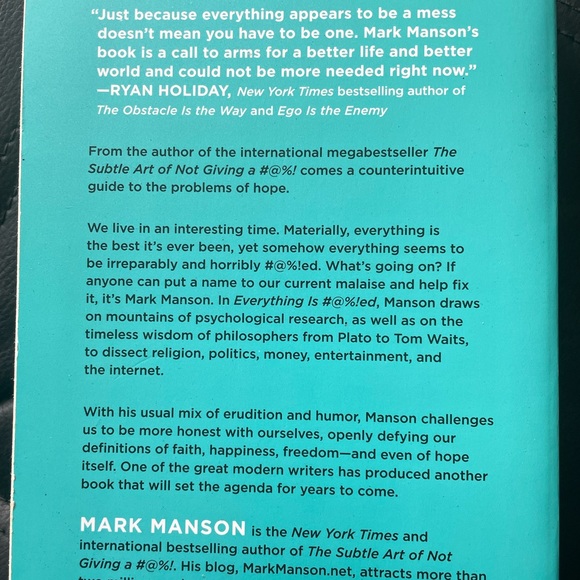 Everything is #@%!ed - A Book About Hope - Picture 2 of 3